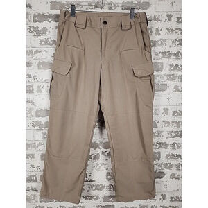 5.11 Tactical Taclite Pro Cargo Pants Men's 34x28 Beige TLBLIN 4378